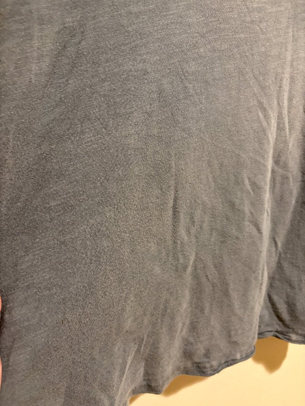 Magnolia Pearl Gray Pink Heart Short Sleeve Distressed Graphic Boyfriend Tee - Picture 11 of 16